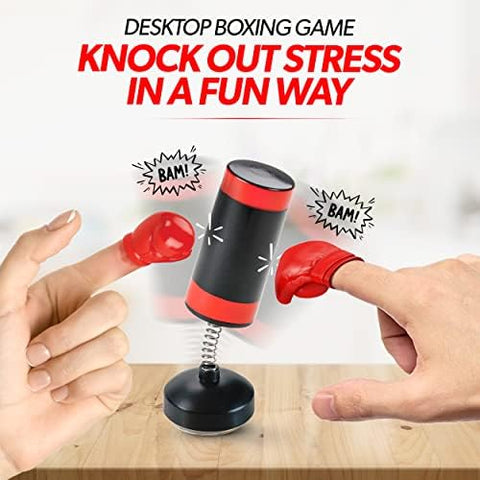 Desktop Mini Punching Bag — Stress Relief